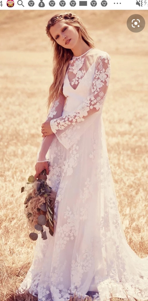 Free People Odylyne the Ceramony Lillian Gown